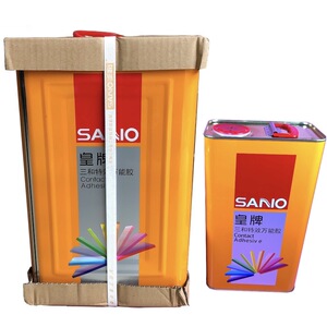 三和万能胶皇牌氯丁橡胶木板 铝塑板 皮革 地毯粘贴胶10公斤大桶