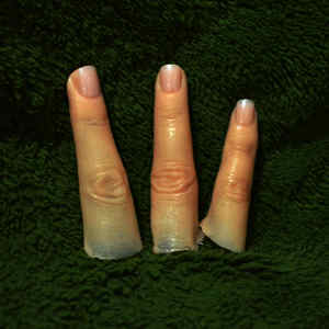 假手指仿真手指近景魔术道具影视道具残疾人手指套定制手指套仿真