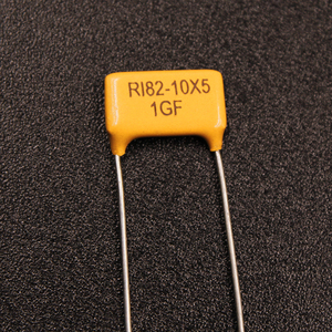 RI82-10X5厚膜黄漆片式金属玻璃釉高压电阻器100M 500M 1GJF兆欧