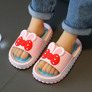 儿童拖鞋女童夏季可爱室内家居洗澡防滑小孩宝宝公主母女凉拖鞋女