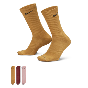 nike耐克3对装中筒袜everyday plus crew socks sx6891-922/918