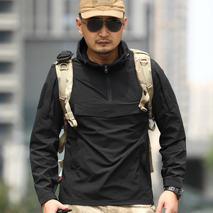 秋冬执政官战术卫衣男连帽多袋工装休闲军迷作训服机能风长袖外套