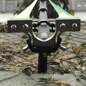 直杆长杆弹弓高精度伸缩高压红外线皮筋枪式激光精准大全带瞄准器