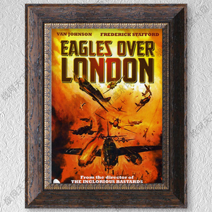 a3海报 伦敦上空的鹰/海狮行动计划 上海电影译制片厂 二战(无框)