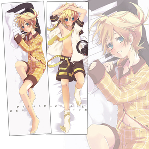 镜音连等身抱枕 vocaloid双子正太动漫周边 宅腐女同学朋友礼物品