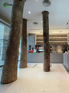 树枝树干装饰树干咖啡厅民宿装饰干树枝造景木头摆件北欧圆木柱子