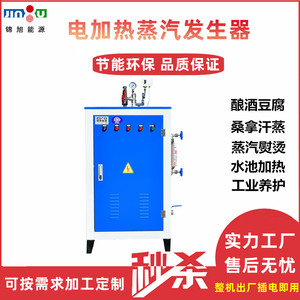 锦旭24kw电加热蒸汽发生器桑拿浴室家用商用蒸汽机小型蒸汽锅炉