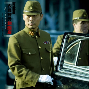 军统民国军装日本鬼子戏服国民党军官抗日军装演出服特务服表演服