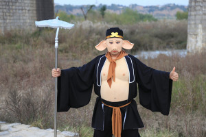 猪八戒衣服全套服装成人套装表演服道具演出服西游记肚皮头套耙子