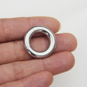 阴钉阴环女钛钢耳钉乳环鼻环女士耳扩pa环穿刺饰品无缝圆男士耳环