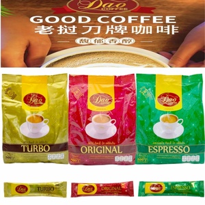 老挝进口DAO刀牌咖啡意式三合一速溶500g淳厚咖啡粉条装拿铁原味
