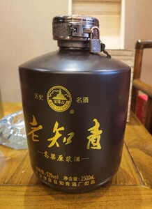 延安特产 珍藏版老知青高粱原浆小曲固态白酒 52度2500ml正品包邮
