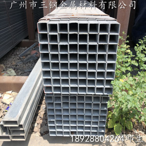 广州镀锌方管60*60*3正大天虹幕墙钢结构q235b热浸锌方通定做钢通