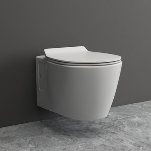 美标概念系壁挂式马桶挂墙隐藏水箱入墙式小户型家用墙排2105