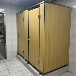 定制公共卫生间隔断学校工厂厕所隔断板pvc防水挡板洗手间隔墙门