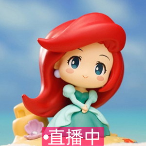 迪士尼公主系列童梦奇缘盲盒潮玩玩具桌面摆件礼物可爱公仔周边