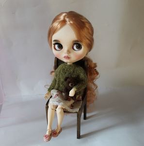 俄罗斯blythe ooak艺术家改妆阿布娃娃/bjd人偶/收藏女友生日闺蜜
