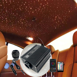 声控车内顶棚改装满天星LED光纤机汽车星空顶车顶光源器氛围灯热