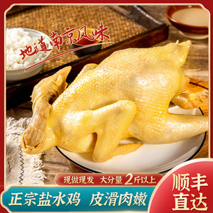 杨震卤菜南京盐水鸡整只正宗特产真空卤味即食中秋送礼盐焗鸡熟食