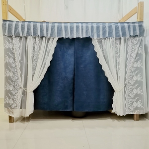 公主床围幔双层床