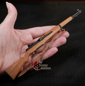 森哥 1:6 兵人 二战 加兰德 步木仓 金属 实木模型