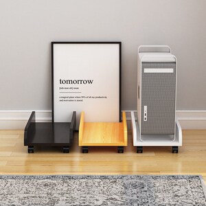 台式电脑主机放置架