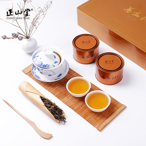 红茶 真正黔茶来自黔西南布依族正山堂普安红 锦125g 5罐礼盒