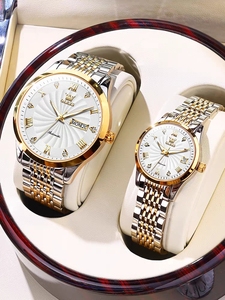 瑞士正品浪琴1314情侣手表一对机械表时尚男女名表520情人节礼物