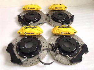 brembo f50刹车大四活塞卡钳套装适用宝马3系 奥迪 大众 路虎奔驰