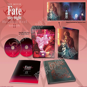 限定 Fate/stay night 天之杯2 迷失之蝶 蓝光 BD+DVD+CD