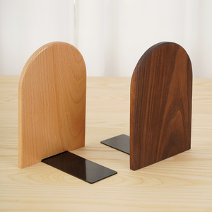 书立桌面实木伸缩书挡ins风北欧简易木质简约书靠收纳架学生用书撑