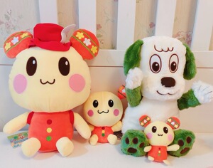 日本sega 珍藏限量版超大只原装精品汪汪乌糖公仔