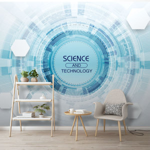 网络直播背景墙纸