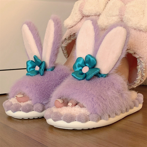 兔子毛鞋