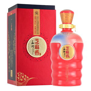 三沟芝麻香白酒38度500ml*1瓶芝麻香型白酒