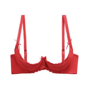 分之一罩杯无海绵胸罩小胸文胸聚拢女收副乳调整型文胸套装6人付款31