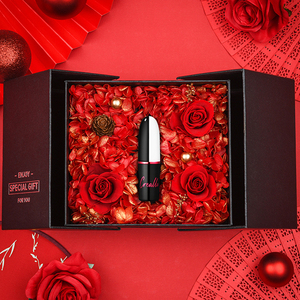 【520限定】大牌macerio口红黑白魔女限定646脏橘色礼盒套装礼物