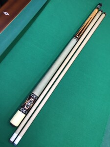 正品 美国四大名杆 tad手工杆 鸟眼虎纹枫木八插 锁链环 台球杆