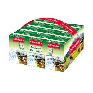 奥地利进口萨尔茨堡salzburgmilch全脂有机牛奶200ml*12盒24盒