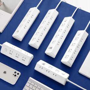 公牛三角桌面插带边插排插座多孔多功能带usb插板防触电源家用接