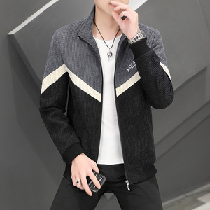 男士外套春秋季潮流休闲高级感男装夹克30岁男士帅气穿搭潮牌衣服