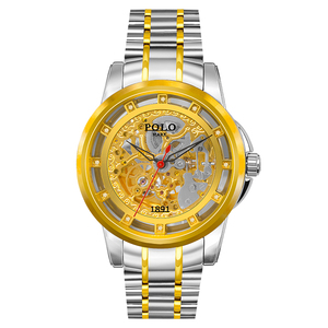 polo mark黄金舵手真钻机械腕表