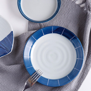 装饰摆设水墨风格设计家用日式果盘酒店刺身冰镇碟子大盘0人付款79