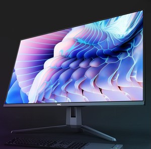 hkc 32寸 t3252u 4k 高清 商用办公壁挂低蓝光不闪屏电脑显示器