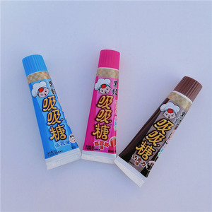 旺旺黑妞吸吸糖30g*10支旺旺牙膏糖草莓味炼乳味巧克力味糖果零食