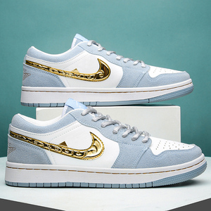 耐克aj男鞋莆田正版空军一号dunk sb冰雪奇缘af1低帮运动板鞋女鞋