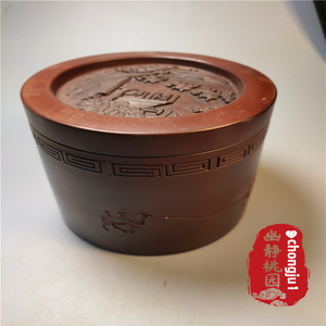 宠物活体用品文玩天津老谷名家煮了八遍浮雕骆驼蟋蟀养盆蛐蛐罐子