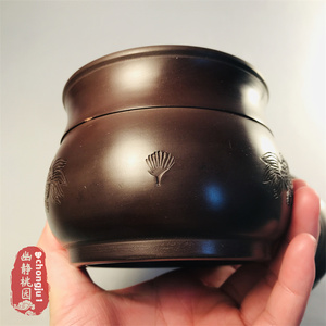收藏送老人长辈礼物天津老谷蛐蛐叫罐金鱼鸣促织斗蟋蟀虫具养盆罐