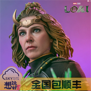 新品接单包顺丰 hottoys ht tms062 loki 女希尔维 sylvie 女洛基