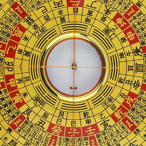 专业5寸6寸9寸10寸集福堂罗盘三合盘纯铜风水罗经仪高精度包邮